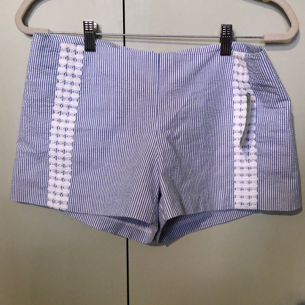 Lilly Pulitzer NWT Seeksucker Mini Shorts